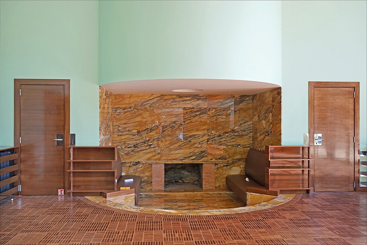 cheminée moderne salon